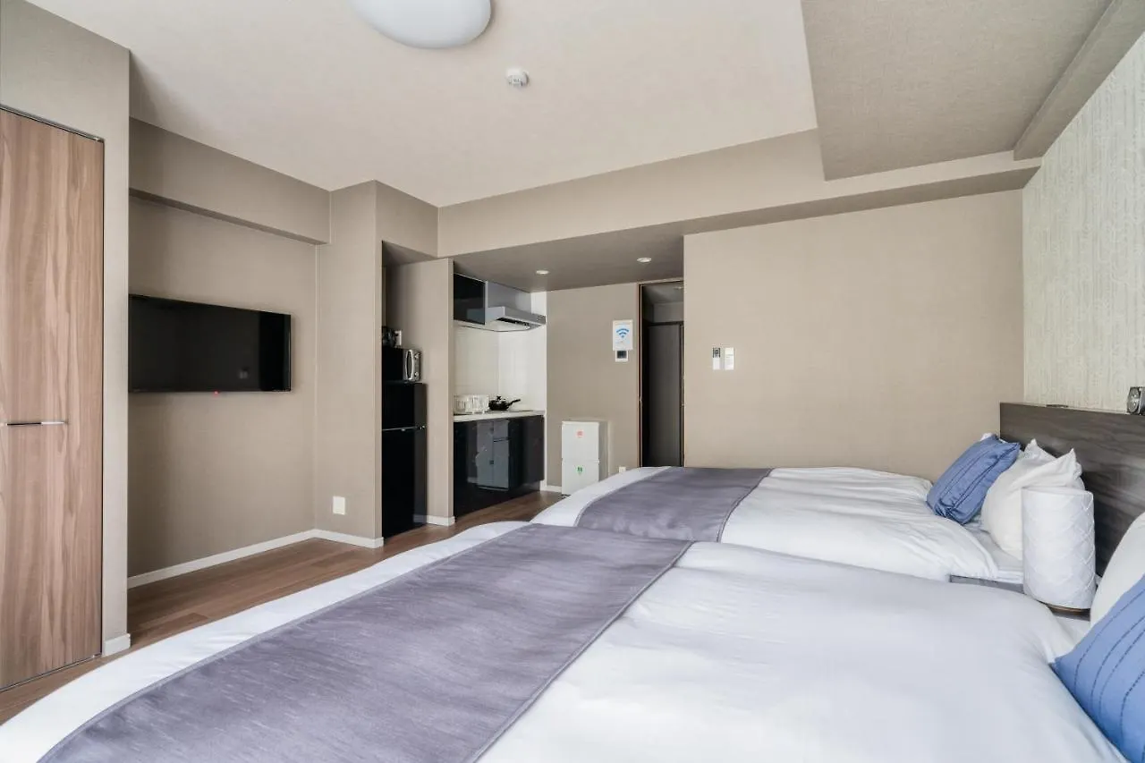 Bon Condominium Namba Ebisu Osaka 3*,